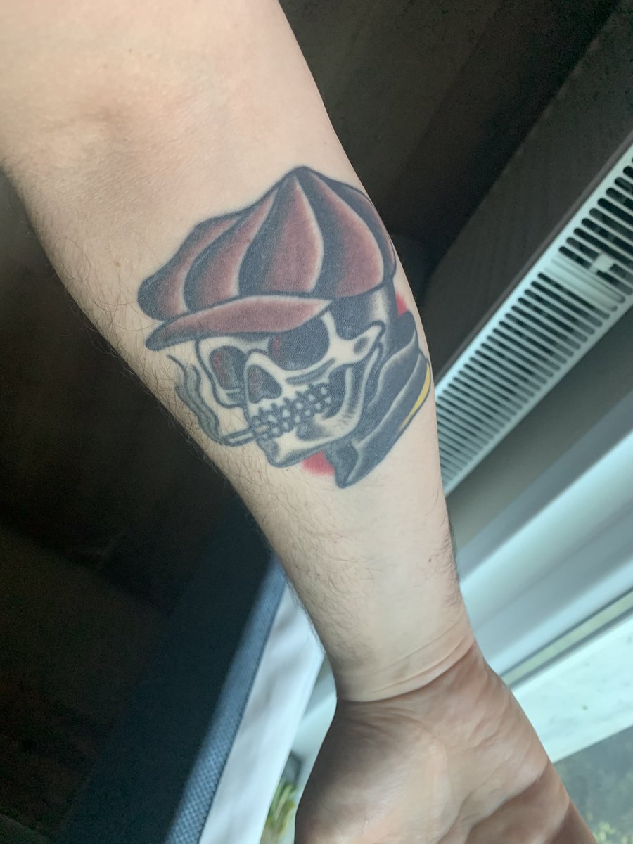 My #WickedCranium matches my first tattoo. How cool is that @WickedCraniums #SkullsBackSkulls