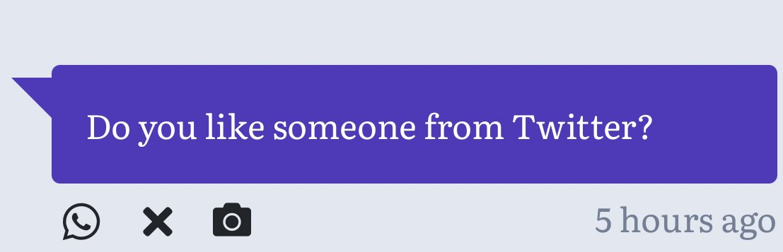 homansays's tweet image. I like everyone till they give me a reason to feel otherwise 🙂
#SecretQuestion