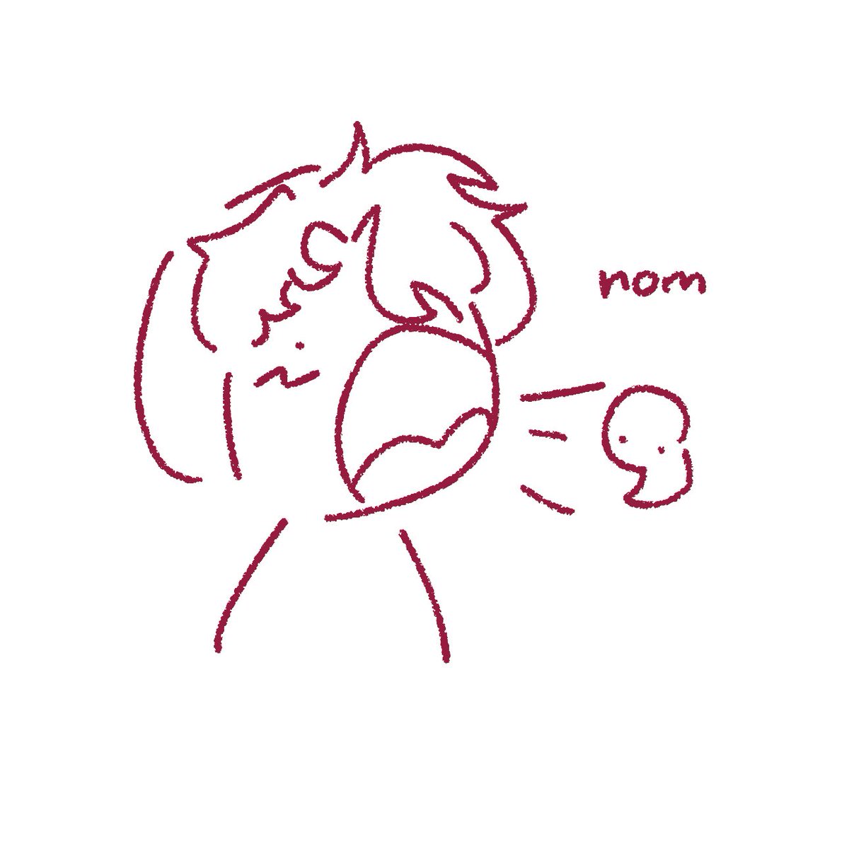 @yunogrinberryal wilbur eating blob, but you r the blob