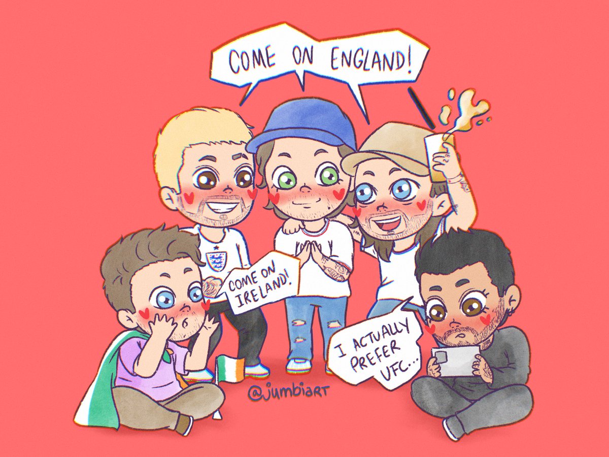 jumbiart's tweet photo. Not always the same direction... @onedirection 

#EURO2020 #Euro2020Final https://t.co/EohTuyOy0D
