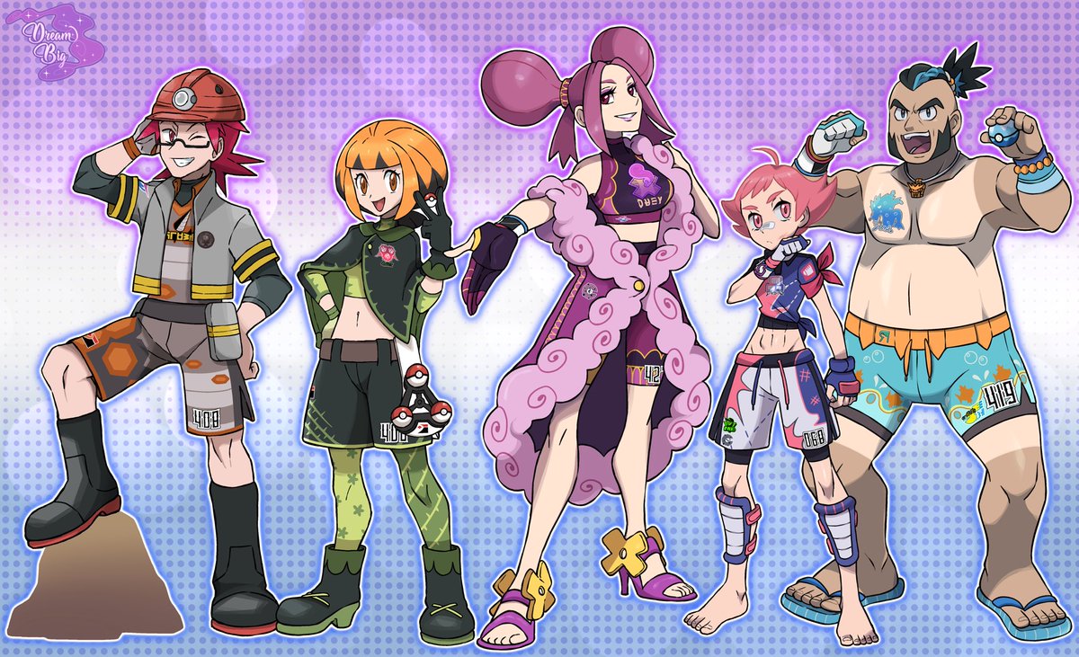 Sinnoh gym leaders. 