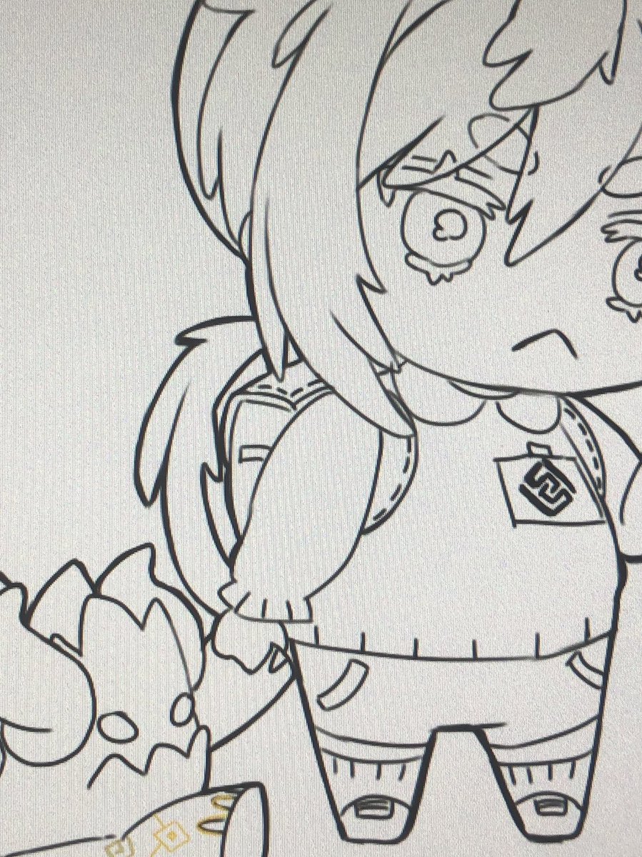 crappyassart's tweet photo. He looks hangry lol #zhongli #zhonglifanart #GenshinImpact #genshintwt #Genshinfanart https://t.co/J5Lq81jy09