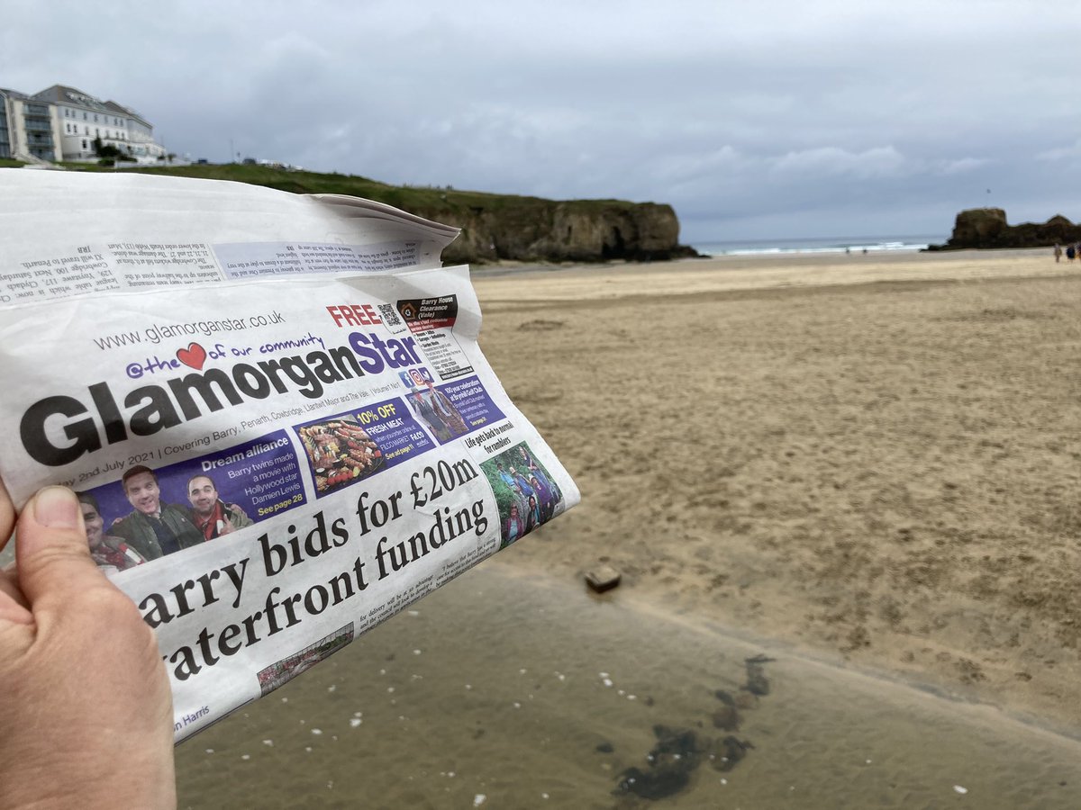 Glamorgan Star on tour, Perranporth, Cornwall