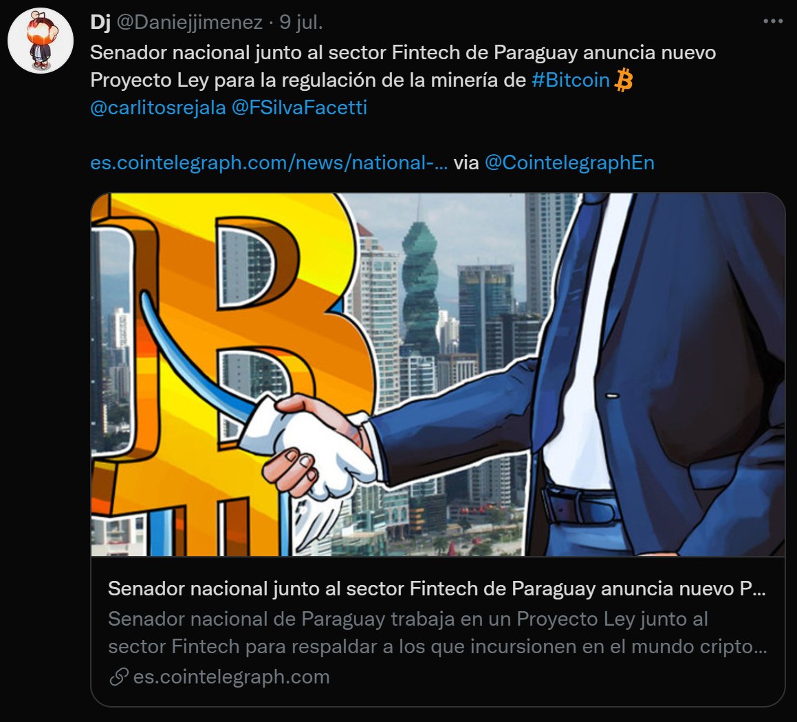 arquiguru's tweet image. Atención: El proyecto de Ley “Por el cual se regulan las transacciones de activos digitales” (#Bitcoin ) elaborado a puertas cerradas por @carlitosrejala y asociados es un mediocre y perezoso copypaste de 2 proyectos anteriores de los congresos de Argentina y Colombia. Hilo 👇