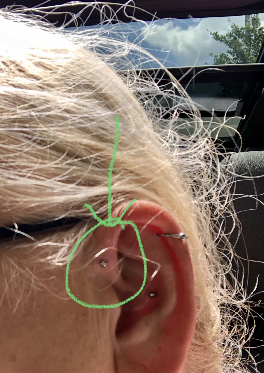 ChrissSpringer's tweet photo. Every Sunday should be filled with life’s little pleasures and joyful events. It’s just the beginning of my Funday fun! #forwardhelix #piercing #happiness https://t.co/0IfQNWTorb