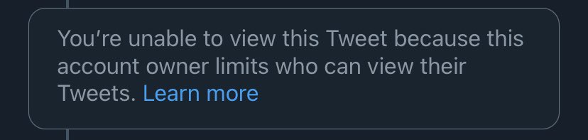 lets play the “i wonder if this account has blocked me or is private” game