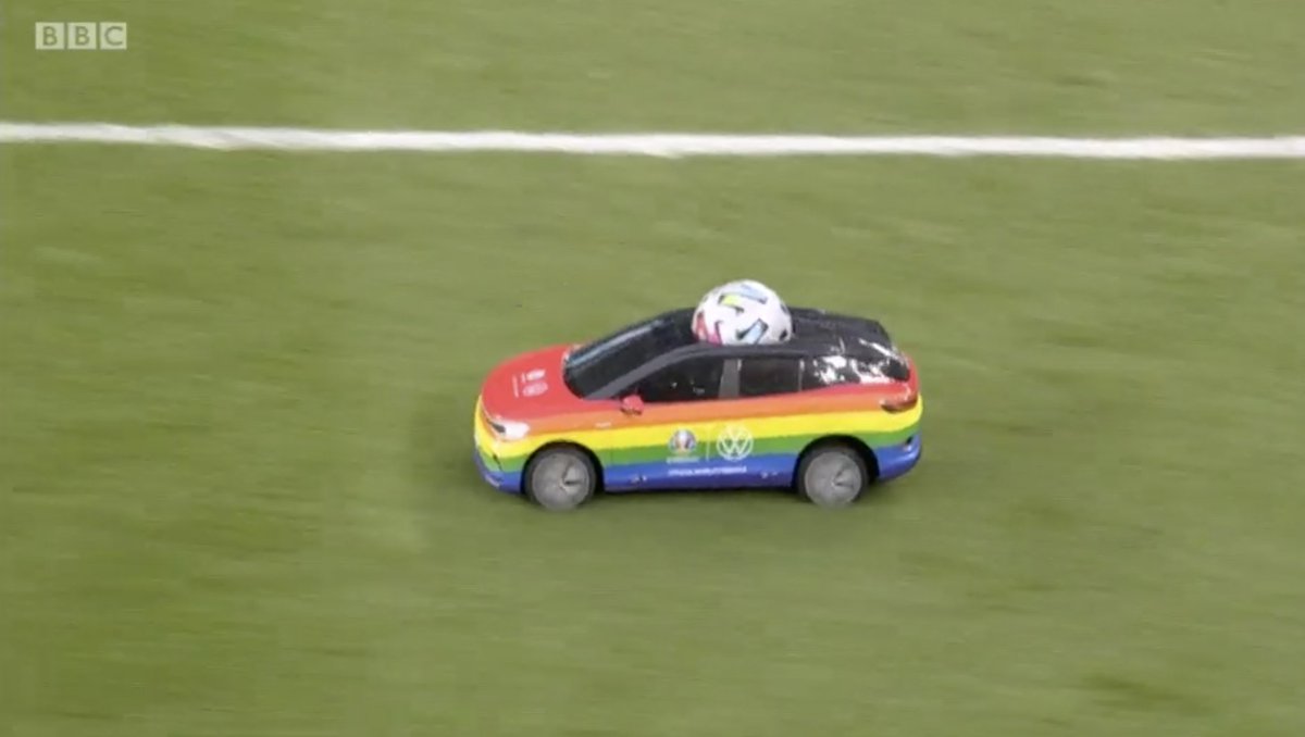 TINY CAR SAID GAY RIGHTS