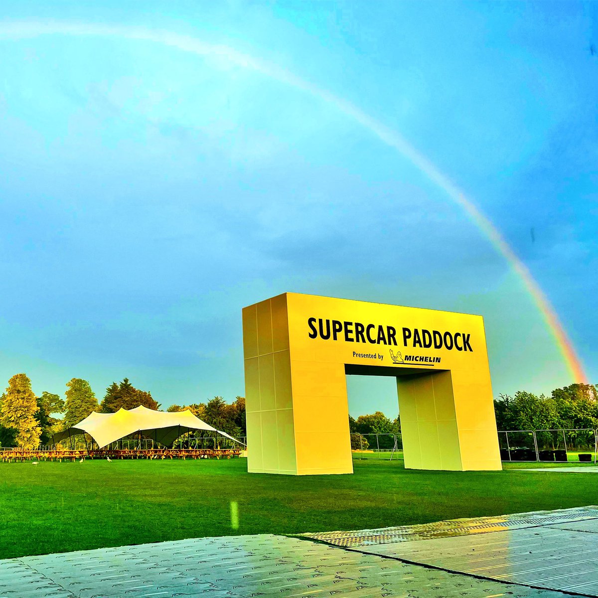 A fantastic #FOS once again. Congratulations to <a href="/fosgoodwood/">Goodwood FOS</a> for an amazing event. Thanks for having us. 

#Arash #goodwoodfos #GoodWoodFestivalOfSpeed #rainbow