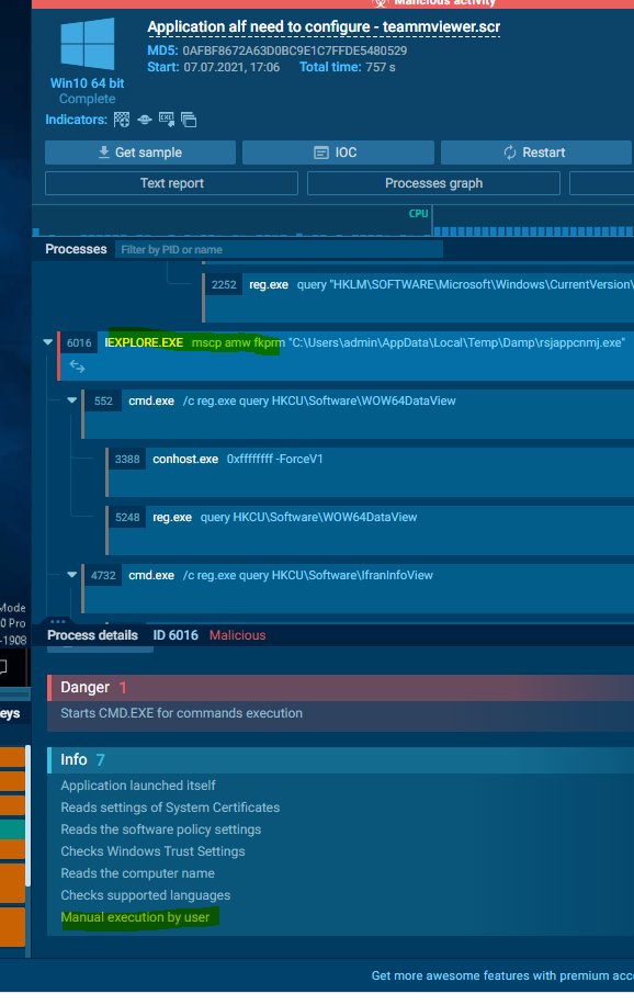 Samir on Twitter "this bazarloader/bazarbackdoor sample is using parent process pid spoofing