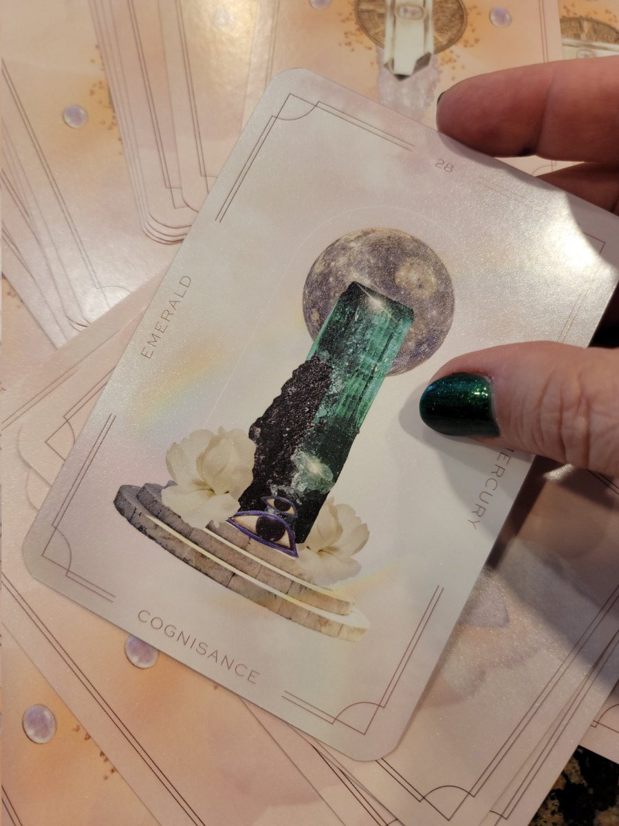 TheCartomancer's tweet photo. New from @RockpoolBooks Astral Realms Crystal Oracle by Dark Moon Crystals & Prism and Fleur Design Studio . Flipthrough coming soon.
#crystals #gemtones #metaphysical #mindbodyspirit #chakras #chakrahealth #toolsofempowerment #oraclecards https://t.co/GzGmHtpMxn