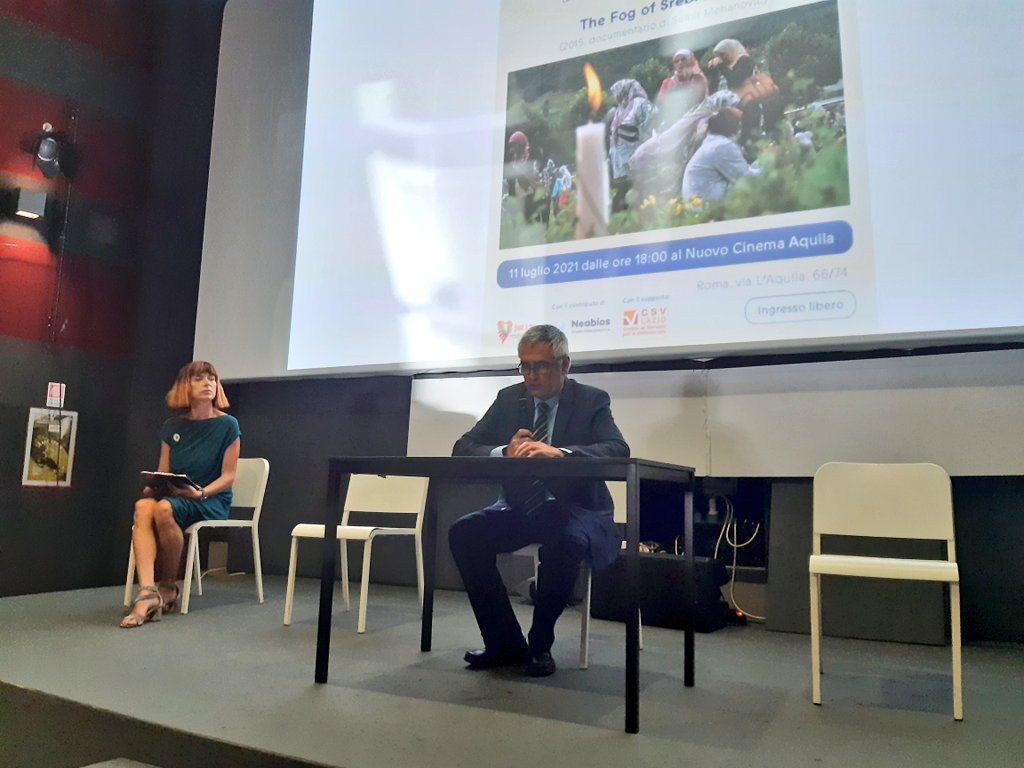 minasio's tweet photo. Oggi a #Roma ricordo di #Srebrenica con gli amici di "Bosna u srcu" 🇮🇹❤🇧🇦
Danas smo obilježavali godišnjicu Srebrenice u Rimu. Hvala udruženju "Bosna u srcu" na pozivu
Remembering Srebrenica today in Rome.
Da se ne ponovi #nikada #nigdje #nikome
#NeverAgain
#NowhereAgain https://t.co/TuITVolE3V