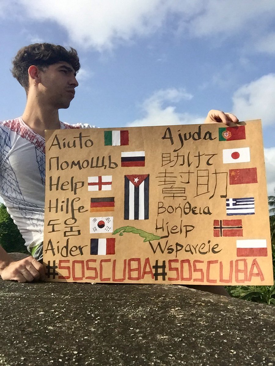 Agustin Antonetti в Twitter: "TODA CUBA ESTÁ EN LAS CALLES. ES HISTÓRICO. SE PERDIÓ EL MIEDO. VIVA LA LIBERTAD #SOSCuba ????"