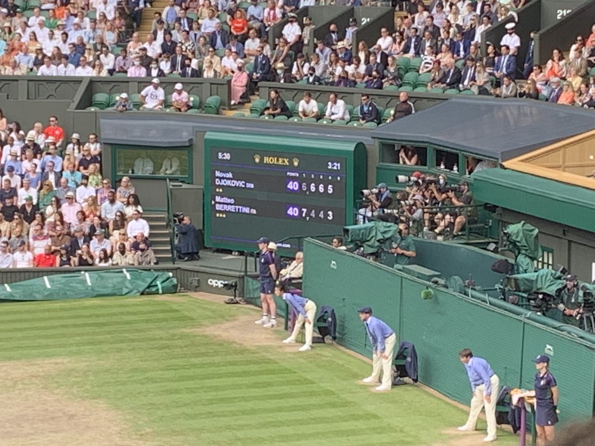 Brilliant match, shame there has to be a loser.