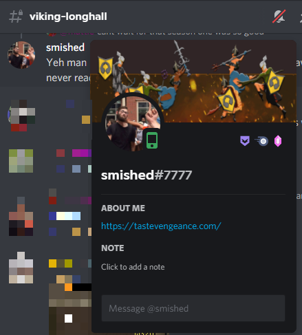 AFTER YEARS OF SUFFERING AND BEING HELD CAPTIVE BY 'DICTATOR ZEWY' AKA SQUIDWARD, LEADER SMISHED HAS DECIDED TO THROW IN THE TOWEL. AS A KIND GESTURE TO HIM MOVING IN THE RIGHT DIRECTION, WE WILL BE DROPPING SOMETHING DETRIMENTAL TO <a href="/Vengeance_OSRS/">Vengeance Clan</a> TO HELP HIM MOVE ON.👀