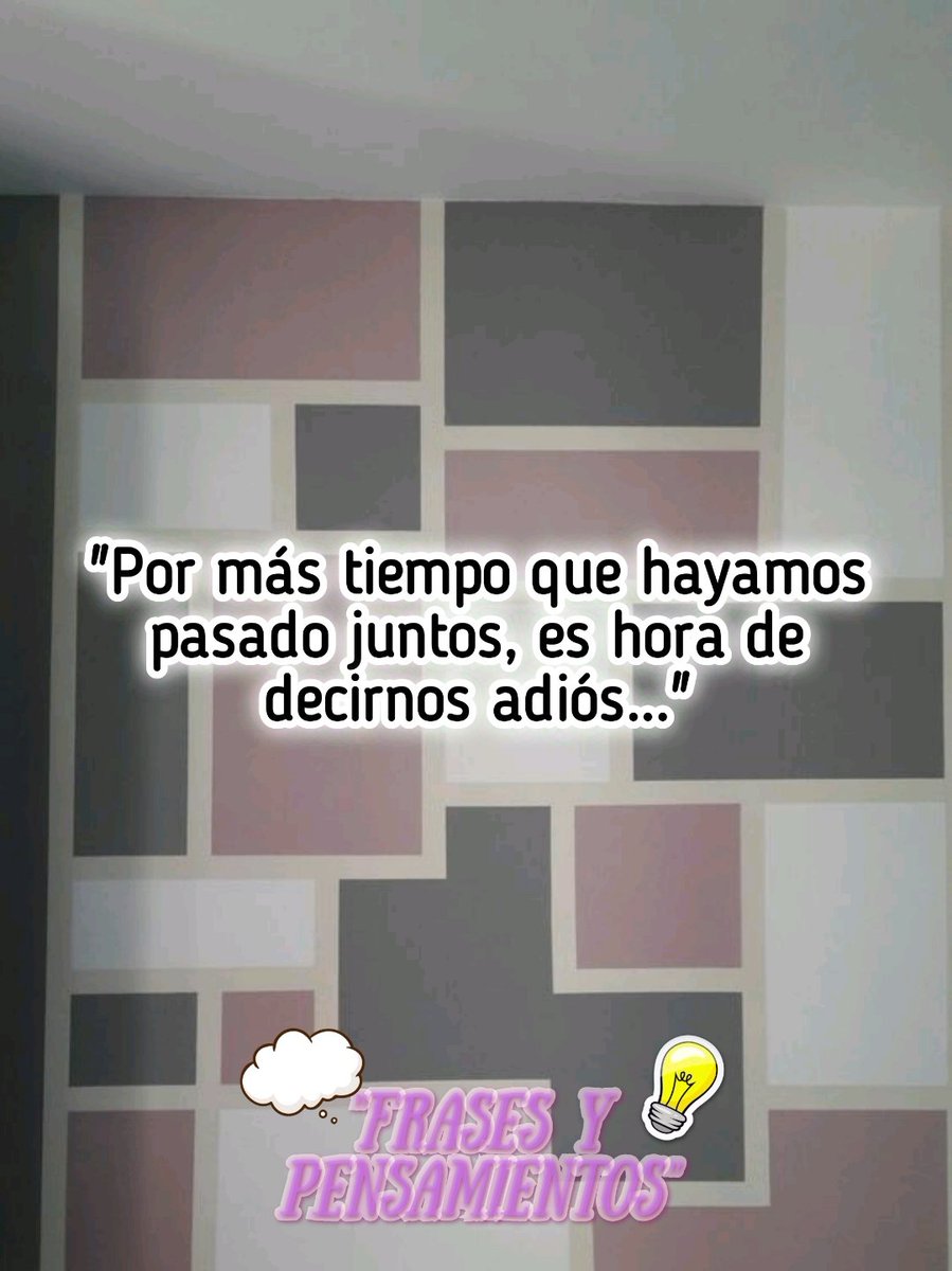 Fracesypensami4's tweet photo. Mis queridos seguidores les público está nueva frase...Espero que algunos se sientan identificad@s y díganme en los comentarios que les parece mi contenido...
#frases #nueva #Tiempo #Juntos #adios ✍🏻✍🏻✍🏻 https://t.co/3PBrw9uona