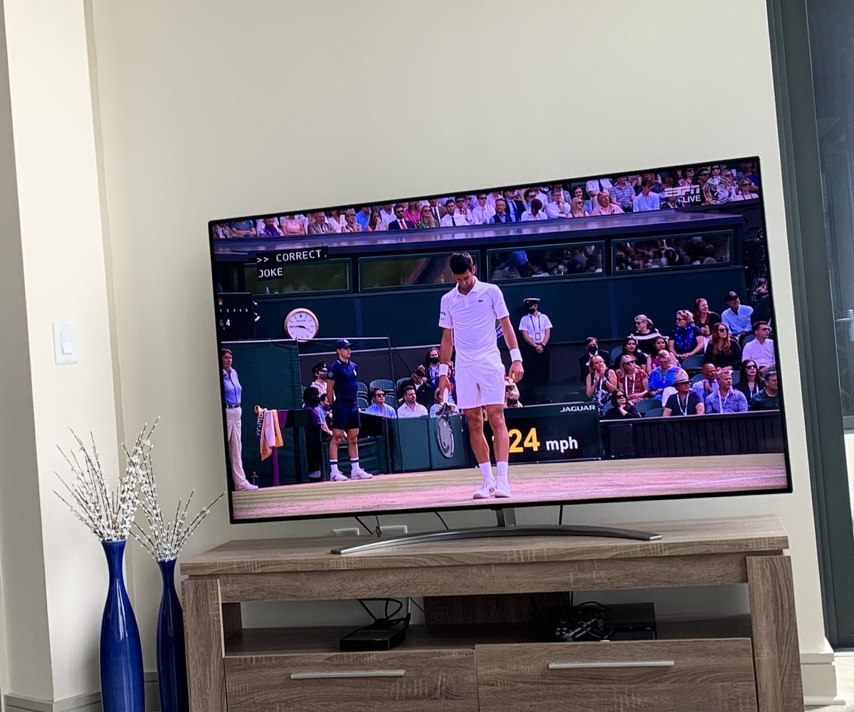 What a Sunday 😍 #Euro2020Final #Wimbledon2021