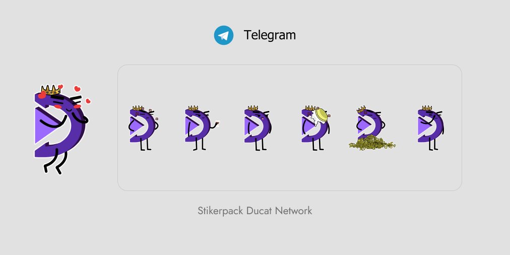 DucatNetwork's tweet photo. New stickers!

#stickers #DeFi #new #DucatNetwork #ducat #telegram #ico #social #IDO #Ethereum #community https://t.co/Kr98b9DSpT