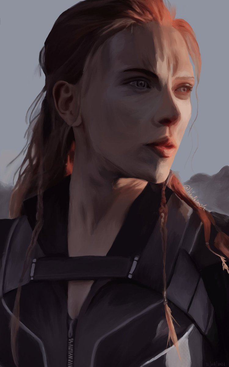 trustheforcee's tweet photo. #BLACKWIDOW Movie is out and couldn't help myself from drawing the magnificent Natasha Romanoff ❤🕷 https://t.co/AlbnrKcKW3
