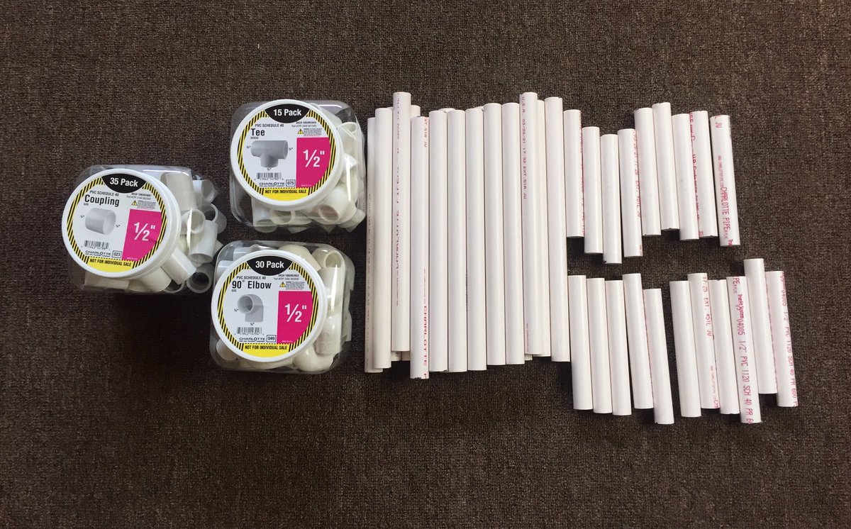 hollyastuart's tweet image. Why do PVC pipe and the different shaped fittings make me so happy?? 

After cutting this today, yeah, I think I’m gonna need more PVC... 🤔😊🤓

💚💚Adding to my classroom maker space!💚💚

#stuartscience #science #design #STEAM #makerspace