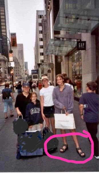 EdithHdF's tweet photo. Hey @Teva I got my Teva 20 years ago just before visiting the NYC twin tower (august 2001) but the sole left the shoe in the mountains last year and now you’re top of fashion :-) any chance you can give me new sole or shoes for my loyalty? https://t.co/dKQIzkSooq