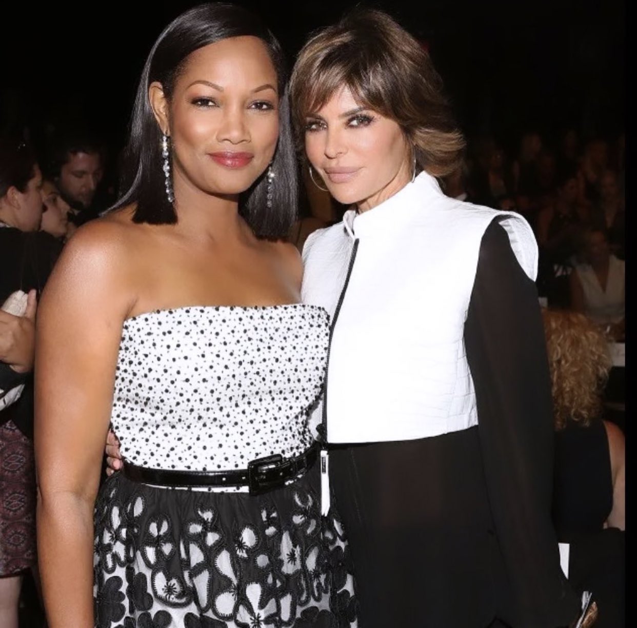 Garcelle wishes Lisa Rinna a happy birthday.   