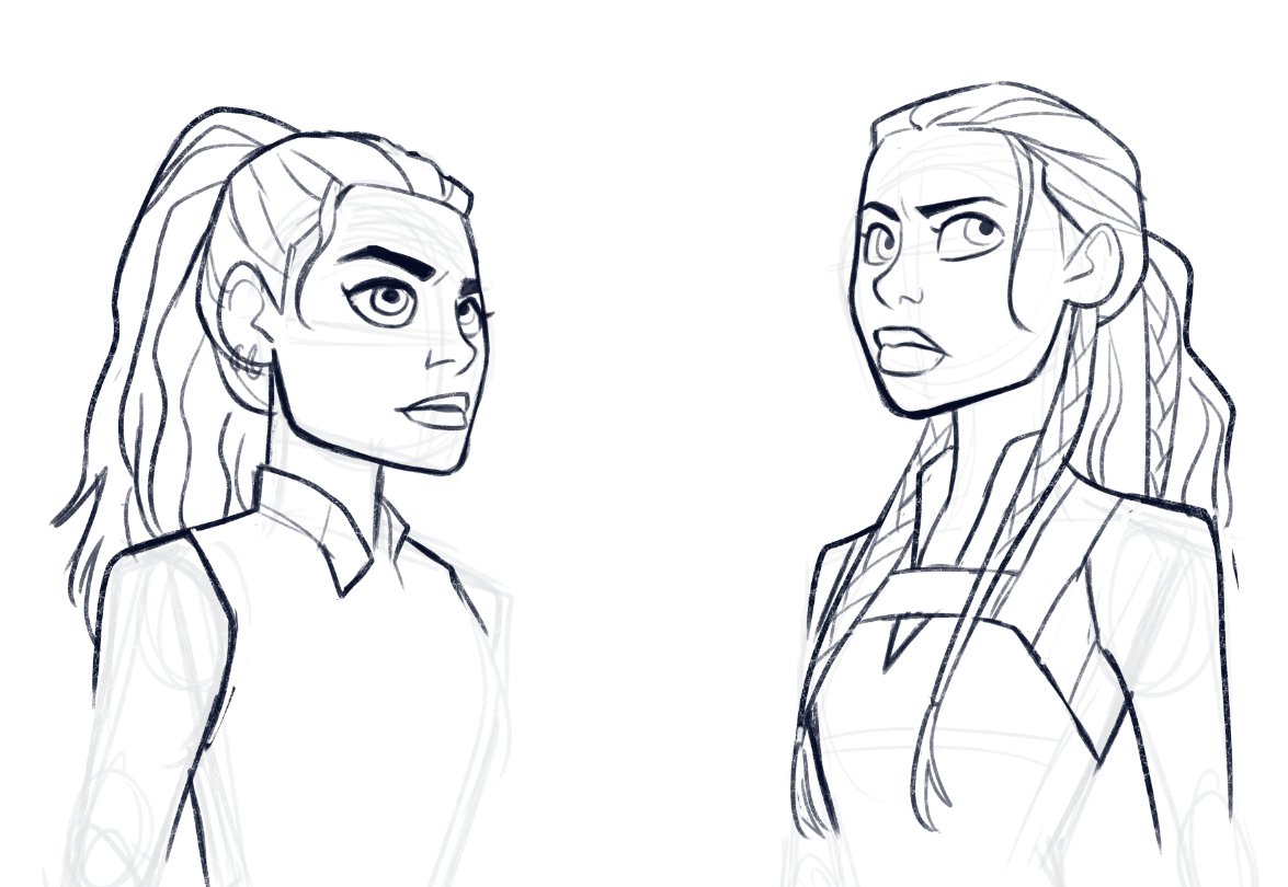 done working on their faces.
Nat, you're still my best girl โค๏ธ