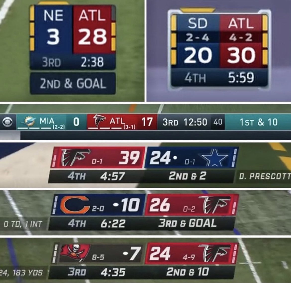 Jukedly on Instagram ⚡️ on Twitter "The Falcons lost all of these