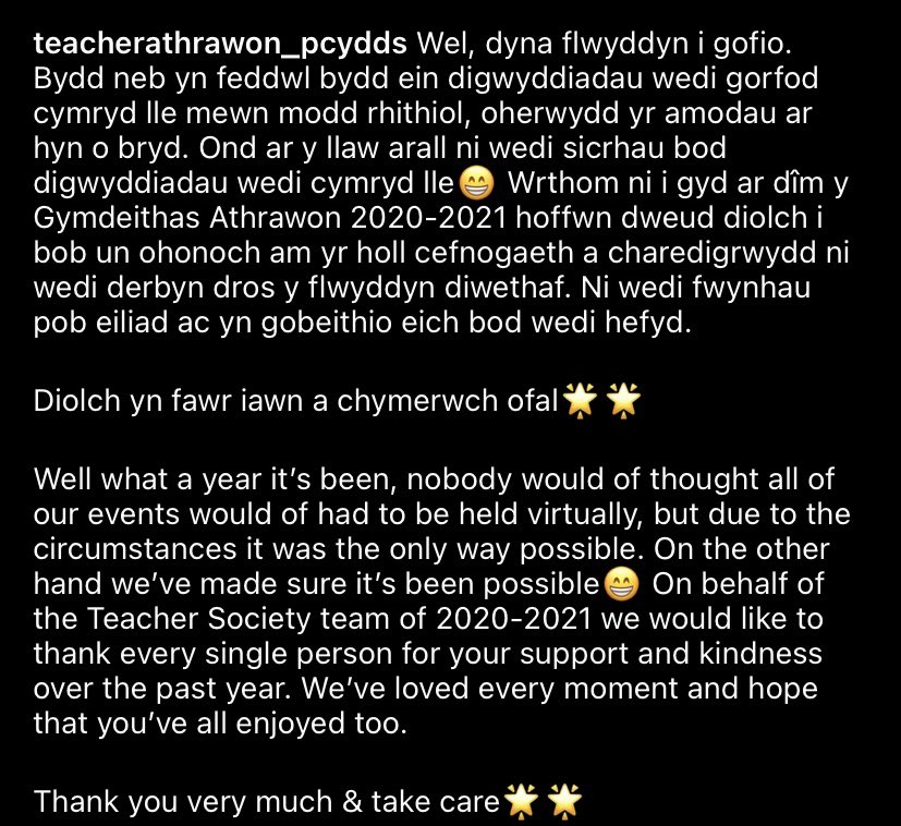 TSD Teacher Society / Cymdeithas Athrawon tweet media