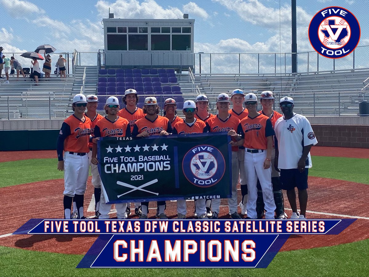 🏆CHAMPIONS🏆

Congrats to <a href="/DTigerBaseball/">Dallas Tigers</a> Fort Worth 16U Beavan on winning the 16U American division of the <a href="/FiveToolTexas/">✭Five Tool Texas✭</a> DFW Classic Satellite Series!

#WatchEm