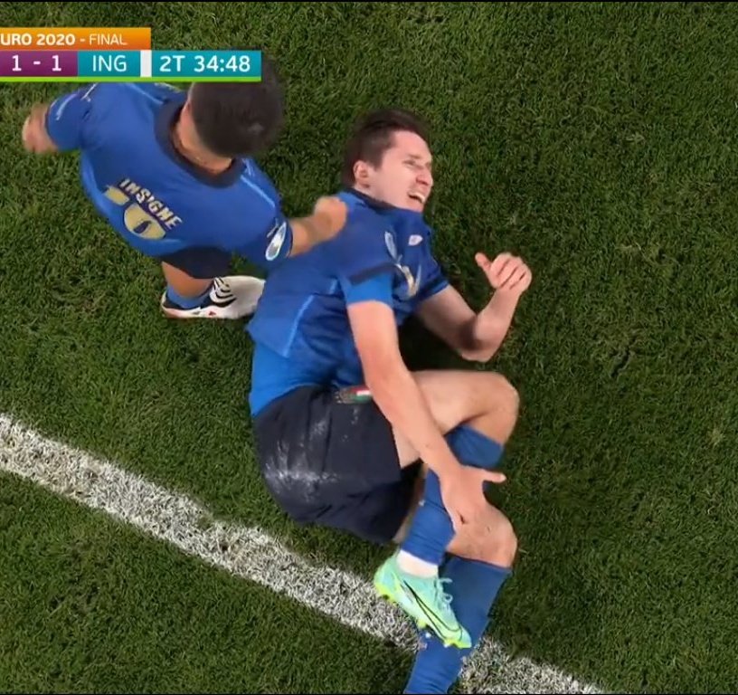 ch_sngchls95's tweet photo. Nessun italiano si dimenticherà di ciò. Spina e Chiesa nel cuore
#ItaliaInghilterra https://t.co/8nwgizUZaL