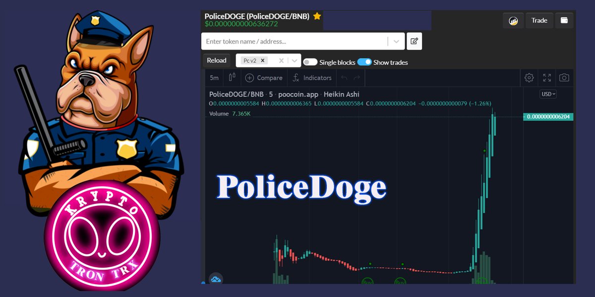 con_trx's tweet photo. @police_doge  #memecoin #BSCGem  
@police_doge #PancakeSwap 
Hyper-deflationary buyback token forked from the $RISE with improved functions to make it more secure. Join us: https://t.co/KaK9U9meqK