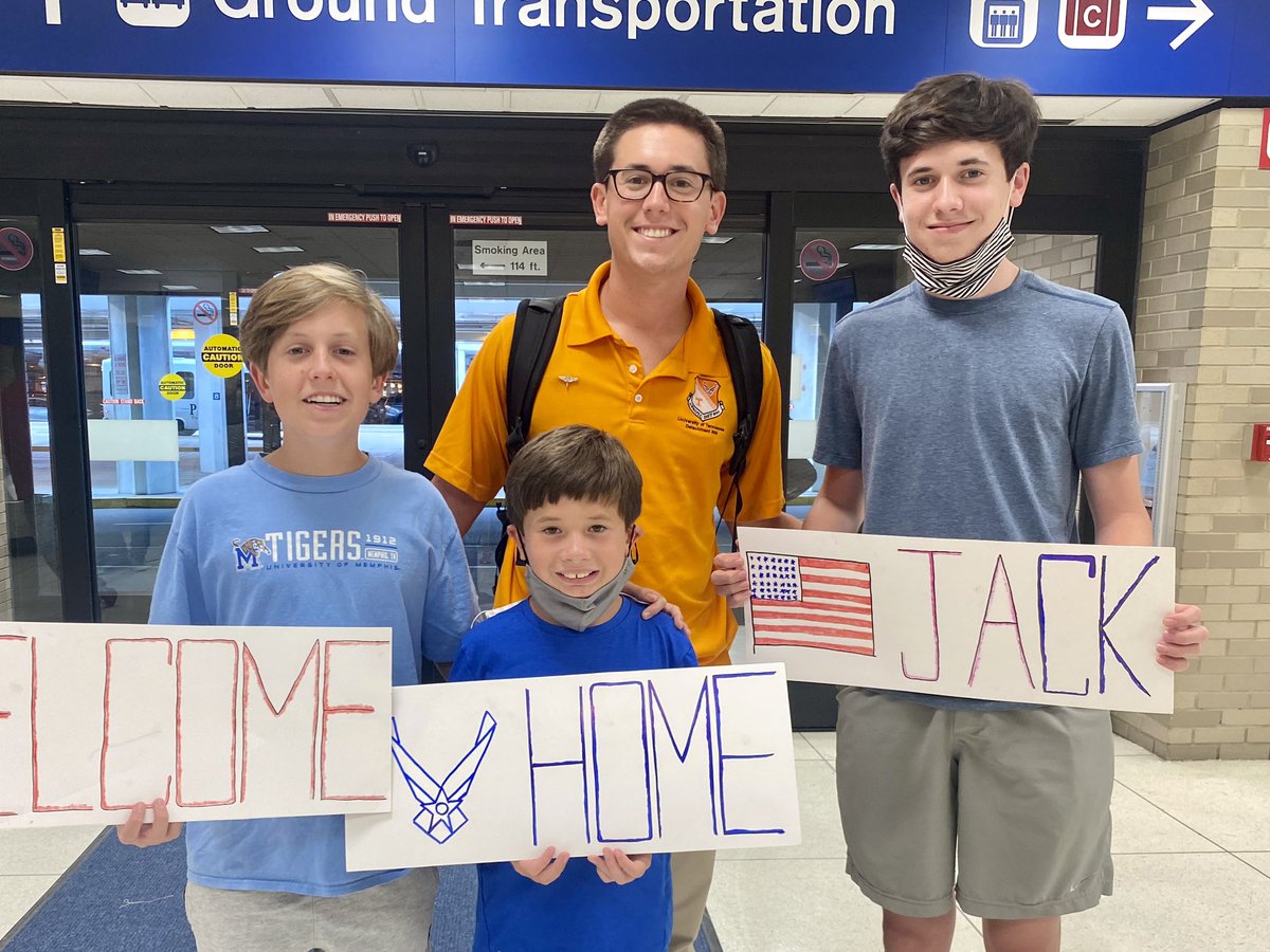 timothyshelton's tweet photo. Glad to welcome Jack home from US Air Force ROTC Field Training! https://t.co/iBiNLs0uzz