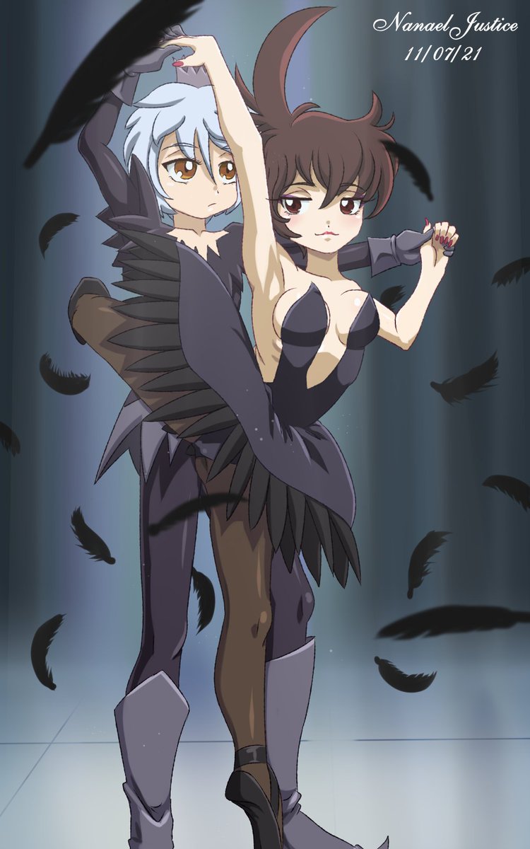 NanaelJustice's tweet photo. Back when I finished watching Princess Tutu I drew a lot of different things from the show, but somehow never did both Kraehe or Mytho so my idea was to change that! #princesstutu #プリンセスチュチュ https://t.co/p5b4HX6Kwq