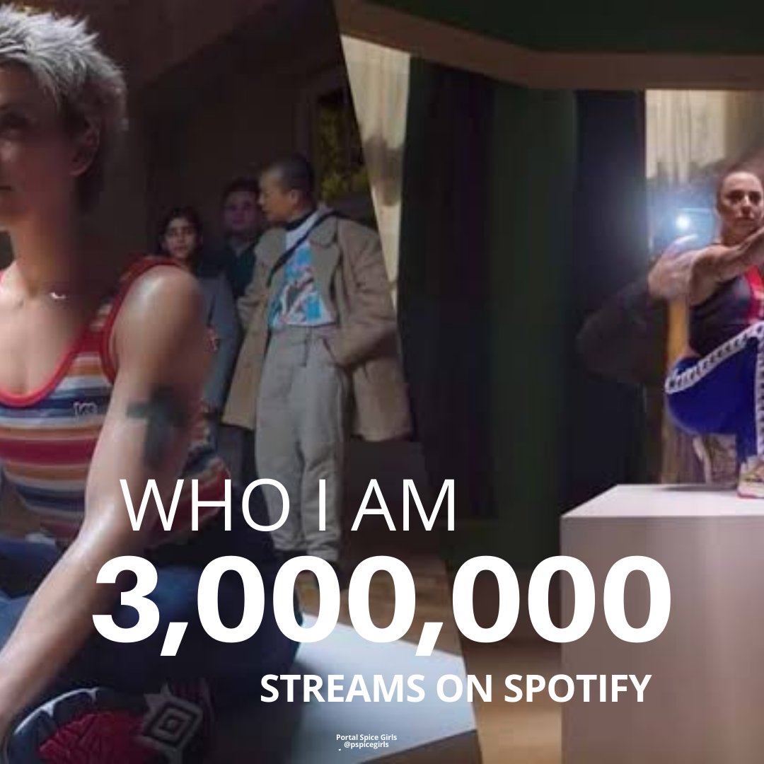 pspicegirls's tweet photo. "Who I Am", da @MelanieCmusic, ultrapassou a marca de 3 Milhões de streams no #Spotify.
#StreamMelanieC #StreamWhoIAm https://t.co/Zy2vEZ4uNi