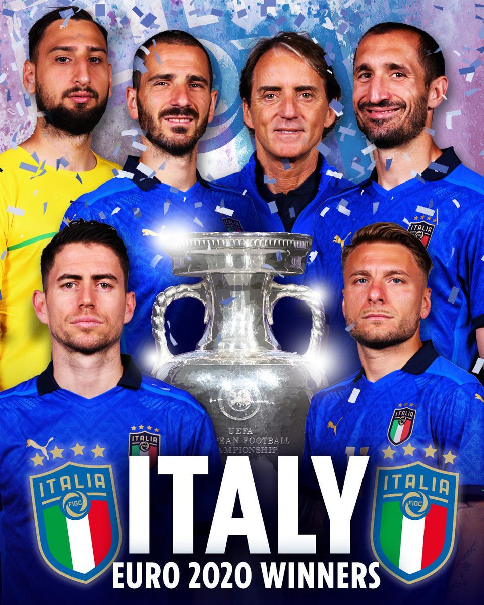 TheSunFootball's tweet photo. Congratulations Italy!

#Euro2020 https://t.co/dLewbWyUen