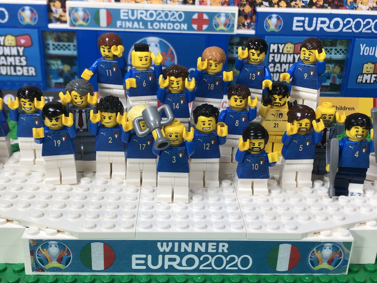My Funny Games Builder on X: #italia campioni d'Europa 🇮🇹 #azzurri  Nazionale Italiana di Calcio #ItaliaInghilterra #ItalyEngland 🏆 #lego  @azzurri @Vivo_Azzurro #ItaliaInglaterra #euro2020 #Euro2020Final   / X