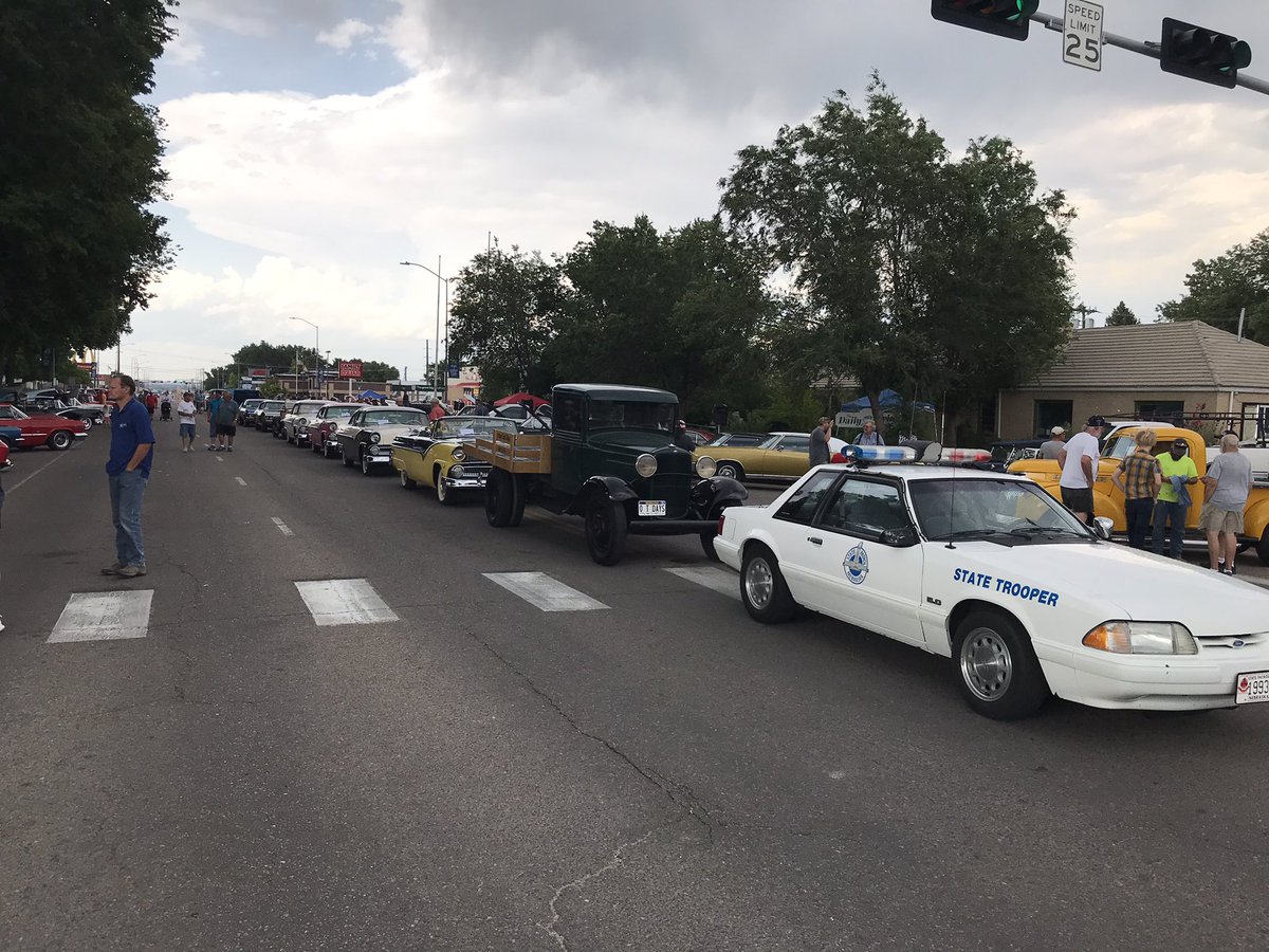 NEStatePatrol's tweet photo. What an awesome weekend at #OregonTrailDays! 100 years and going strong!
Thanks to all who stopped by the NSP display to check out the Mustang, give Trooper Buck a high five, or take a ride on the seat belt demos!
#Nebraska #PatrolTheGoodLife #PathForward https://t.co/3WXecEfDl9