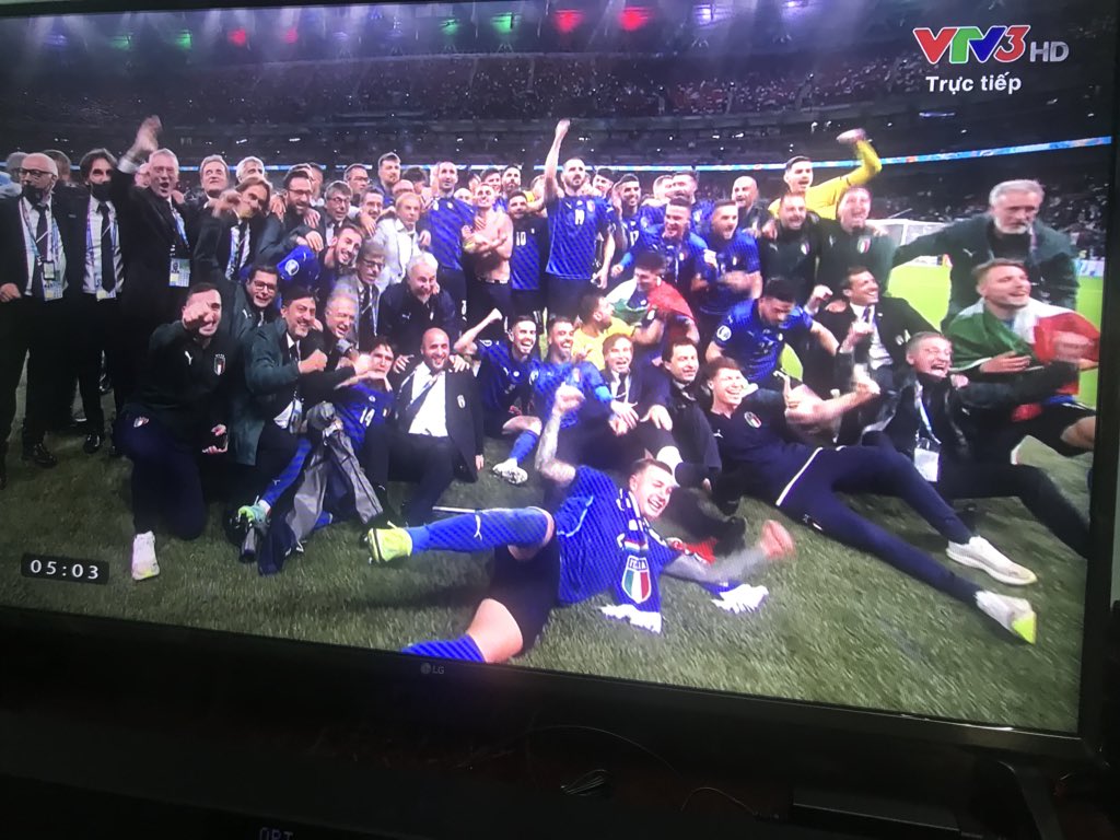 taieng944's tweet photo. Ý win Euro 2021 https://t.co/pasSNgLoq6