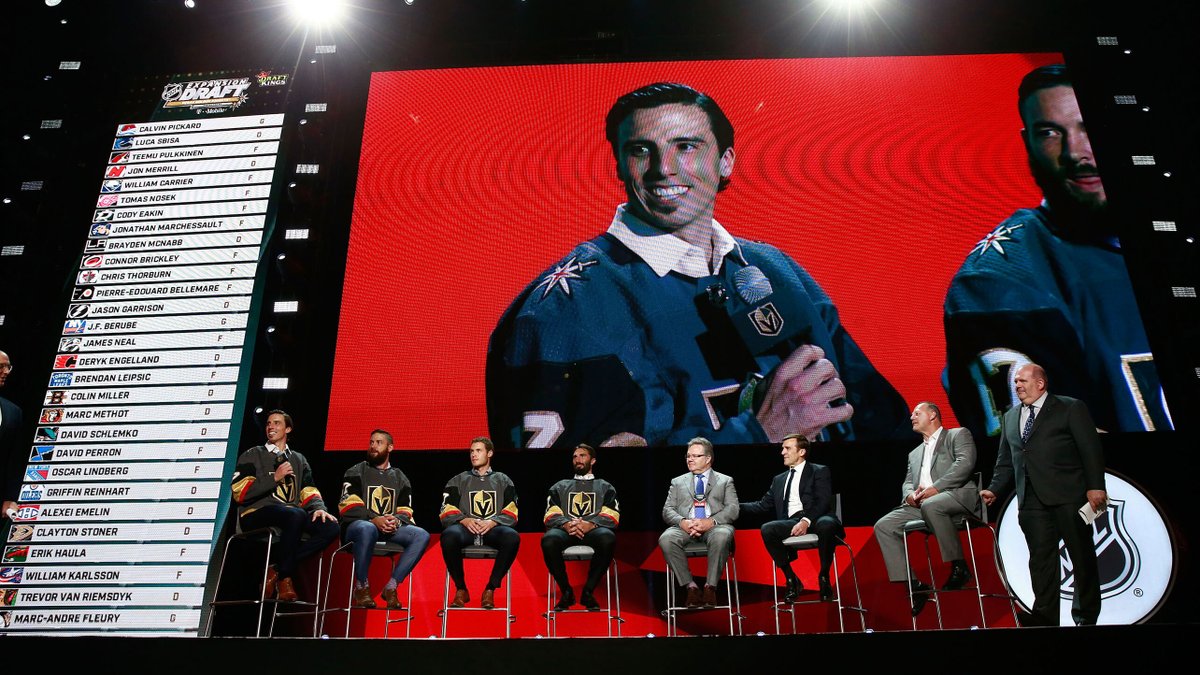 SeattleKraken's tweet photo. Before GM @RonFrancis10 &amp; the #SeaKraken Hockey Ops staff select 30 players at the @NHL Expansion Draft, we take a look back at the 2017 Draft to see where the "Vegas 30" are at now. 

Read more → https://t.co/6ngF6PbvJm https://t.co/S2Q9GqHjpp