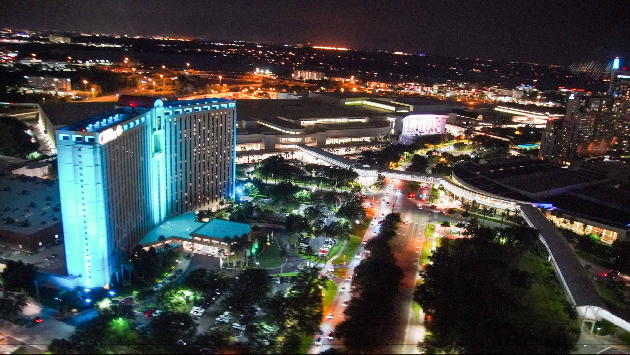 bioreconstruct on Twitter "Aerial view of Rosen Centre and Orange