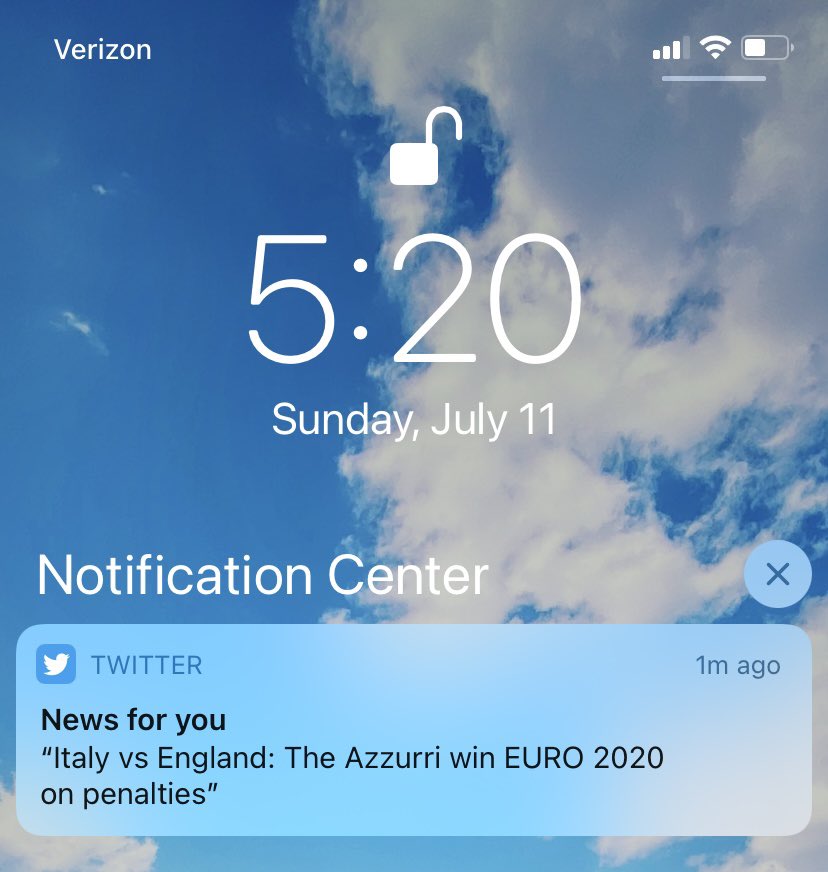 jake_nish's tweet photo. Welp, thanks for ruining the game for me @Twitter. I had to record it because I was on the road all day and now there’s no point. https://t.co/MOpzAAqkxl