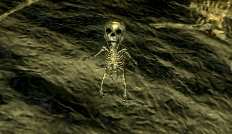 skeletonsdaily's tweet photo. The skeleton of the day is... the Dark Souls baby skeleton! https://t.co/pJKSyxKiXF