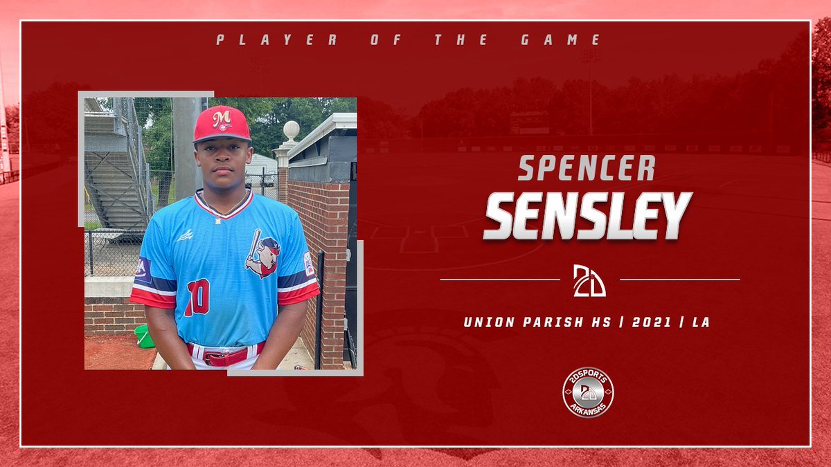 ⭐️#TopPerformer⭐️
Spencer Sensley (<a href="/SpencerSensley/">Spencer Sensley</a>)
2-3, 3RBIs
Summer Team: Monroe Buffs (<a href="/monroebsball/">Monroe Buffs Baseball 🦬 ⚾️ 🇺🇸</a>)
#CentralArkShow