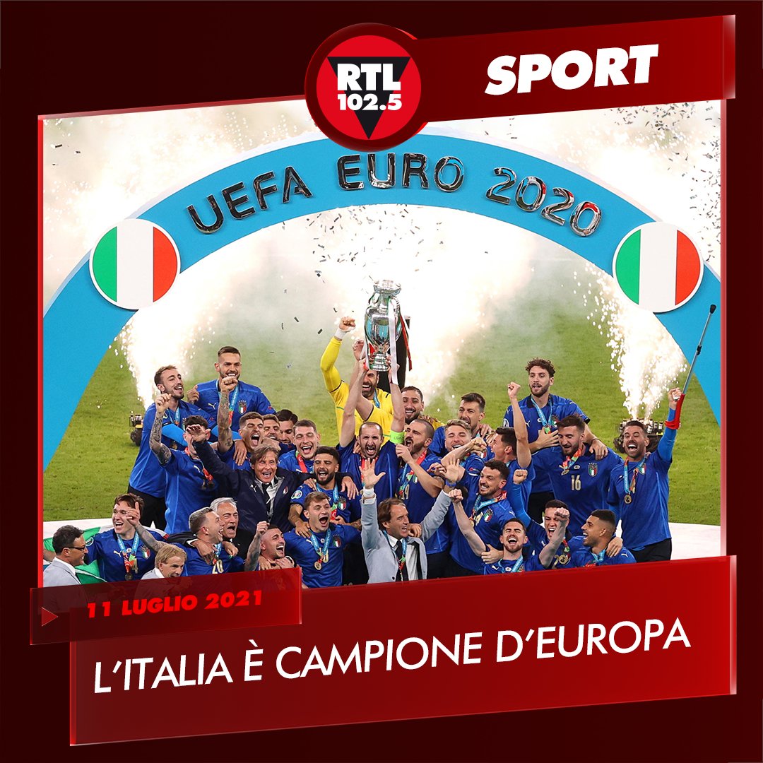 rtl1025's tweet photo. ⚽ GRAZIE RAGAZZIIIIIIIIIIIIIIIIIIIIIIIIIIIII!!!!!!!!!! ❤️❤️❤️

#Euro2020Final #ItaliaInghilterra #ITAENG https://t.co/pfnOjnoUN4