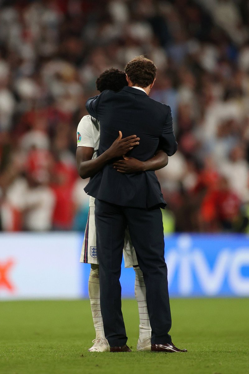 Saka is 19 years old
Sancho is 21 years old
Rashford is 23 years old

Incredibly talented young players who helped take England to its first major tournament final in 55 years. 

Protect them #NoToRacism🚫