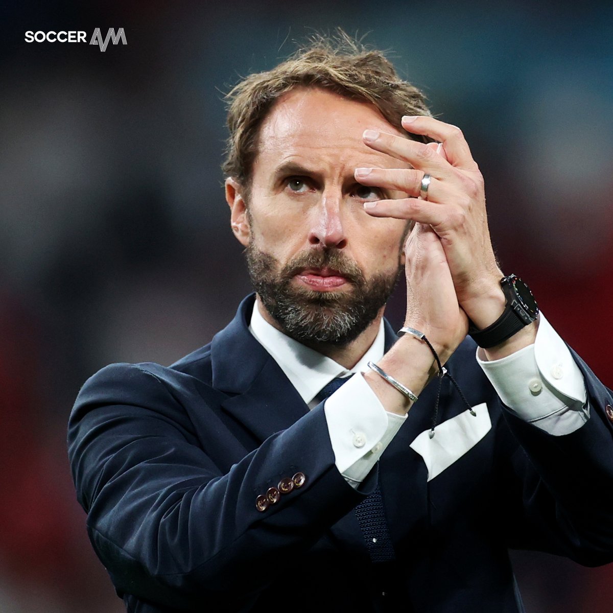 SoccerAM's tweet photo. Gareth Southgate appreciation post. 

🏆World Cup 2018 semi-final
🏆Euro 2020 final

Thank you for all the England memories so far! ❤️ https://t.co/64g0z8S7Il