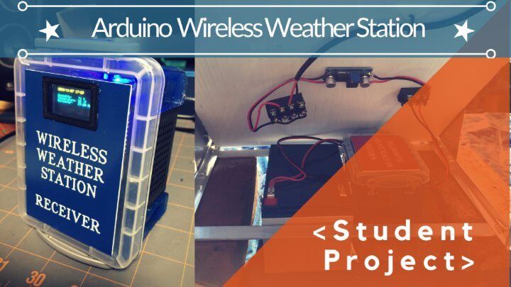 MakerSpaceDir's tweet photo. Wireless Weather Monitoring With HC-12 Long Range Transceivers :: Student Project #weather #monitoring #range #hc12 #weathermonitoring #longrange https://t.co/herwKn4Gxp https://t.co/g566BU7fA1