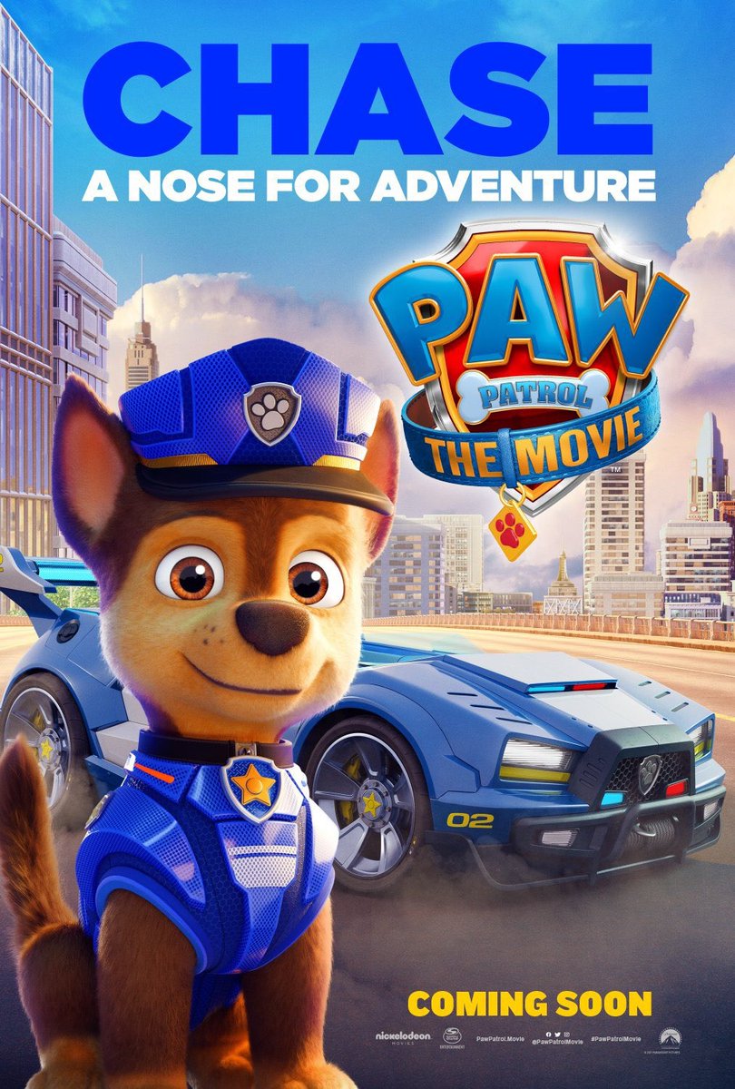 teaser_trailer_'s tweet photo. A new series of posters for Paw Patrol The Movie

#PawPatrol #PawPatrolTheMovie https://t.co/8AdUapqNGu