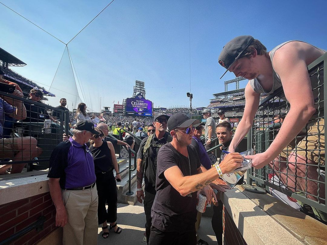 OneRepublic's tweet image. Thank You @MLB &amp;amp; Colorado.