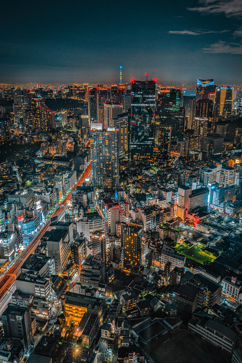 ano_kt's tweet photo. どこまでも広がる東京夜景。 https://t.co/mirpKveGon